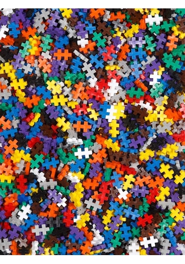 Plus - Plus Minecraft Temalı Silindir Kutuda Basic - Temel Başlangıç Lego Yapı Oyuncağı 100 Parça