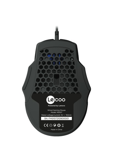 Lecoo MS107 Kablolu 3200DPI 7 Tuşlu RGB Gaming Optik Mouse