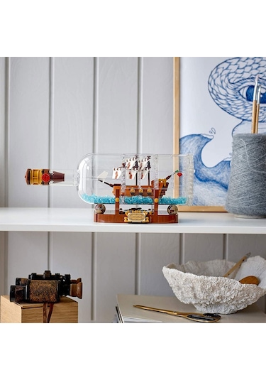 LEGO® Ideas 92177 Şişede Gemi Yapım Oyuncağı 962 Parça