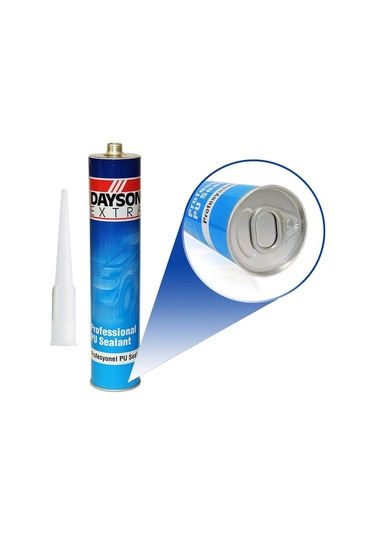 Dayson Extra Poliüratan Silikon Mastik 15 Adet 280Ml Beyaz Beyaz