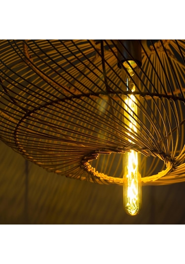 Bambu Aydınlatma: Ellips 50Cm