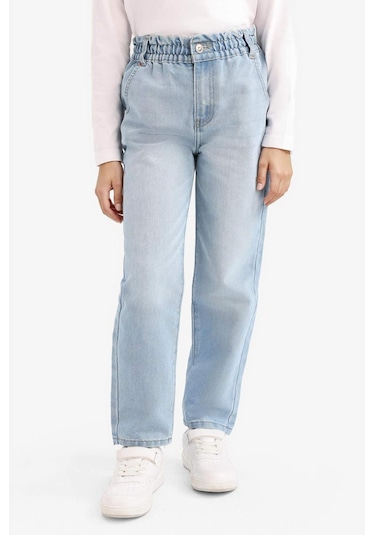 Defacto Kız Çocuk Paperbag Standart Paça Jean Pantolon E6181a825aunm39 Mavi Defacto Kız Çocuk Paperbag Standart Paça Jean Pantolon E6181a825aunm39 Mavi