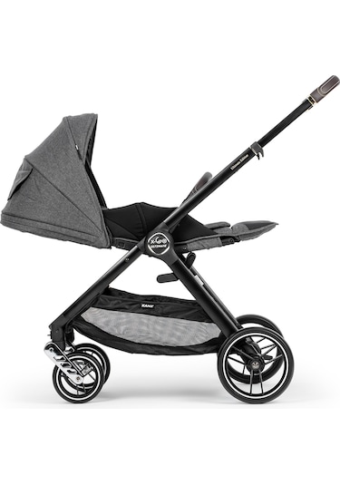 Kanz X-go Ultimate Travel Sistem Bebek Arabası Silver Gri Antrasit - Siyah