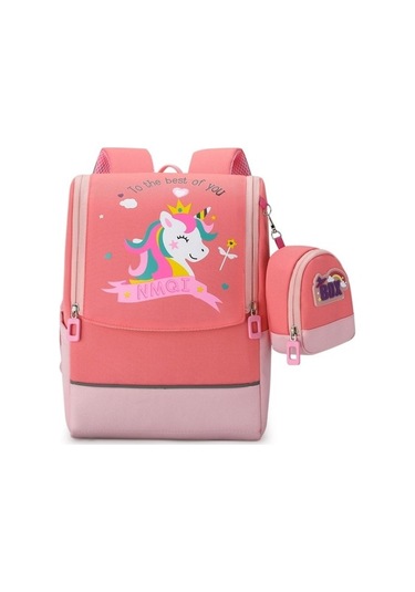 Ilkokul Öğrencileri Karikatür Anime Sırt Çantası J7nhu2 Pembe