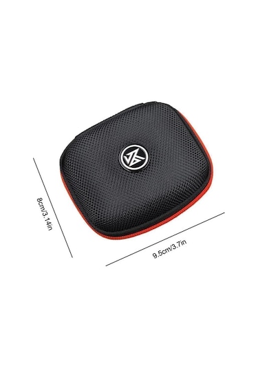 Kz Eva Mini Kulaklık Taşıma Çantası Siyah Eva