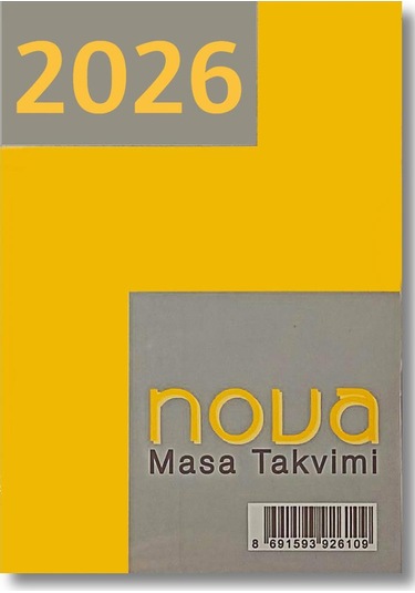 Nova Masa Takvimi Block 2026 1 Adet