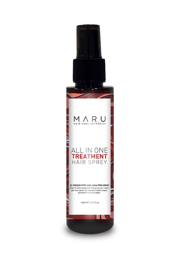 Maru All In One Hair Treatment Yıpranmış Saçlar Için 10 Etkili Saç Bakım Spreyi 150 ML﻿﻿