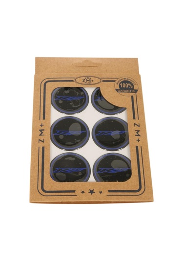 Yamaha Yzf R25 Koruma Takozu Damla Etiket Sticker 39.00mm SİYAH-M