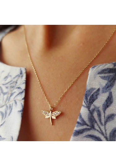 Bilezikhane Altın Yusufcuk Kolye 30237050