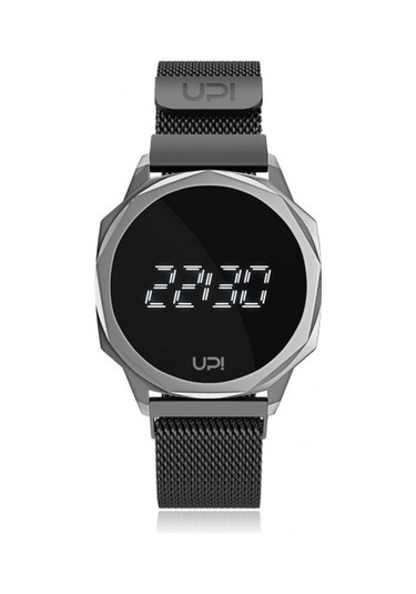 Upwatch Icon Sılver Black Loop Band Kol Saati Altın