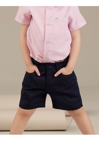 Denokids Ollie&Olla Laci Gabardin Erkek Çocuk Şort Çok Renkli