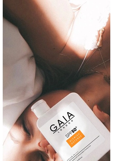 Gaia London SPF 50+ Lekeli Ciltler İçin Antioksidan Destekli Güneş Kremi 100 ML