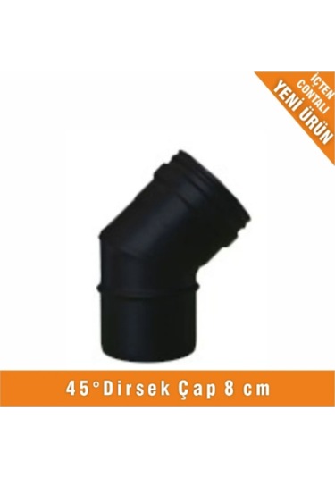 Ers Baca 45 Dirsek- Pelet Baca 8 Cm Ø 80 Mm