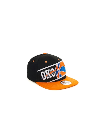Berellini Oklahoma City Hip-hop Şapka Özel Kolleksiyon Siyah - Turuncu