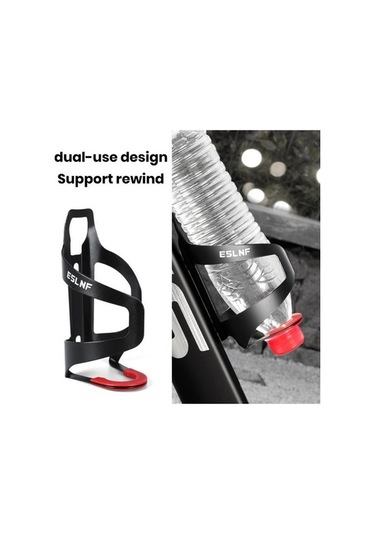 Pazly Siyah Alüminyum Bisiklet Şişe Tutucu, Ultralight Paslanmaz Çelik, Korozyona Dirençli, Evrensel Dağ Yol Bisikleti Su Şişesi Tutucu Siyah