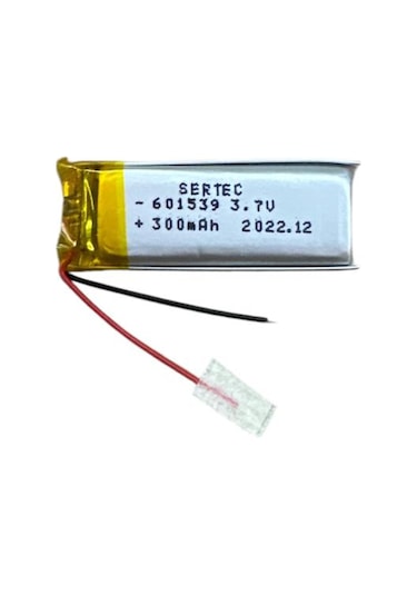 Büro Ev Ofis Atölye İçin 601539 3.7v 300 Mah Li-polymer Pil Devreli/1.5a