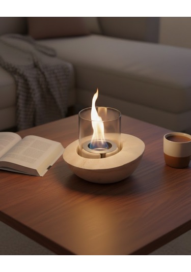 Reyo Stove Lazuli Masaüstü Bioethanol Şömine