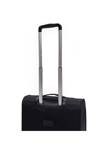 Elatae Macbook Air - Macbook Pro 15.6&16 İnç Uyumlu Laptop Bölmeli Kabin Boy Pilot Valiz Siyah Pltvlz910 Siyah