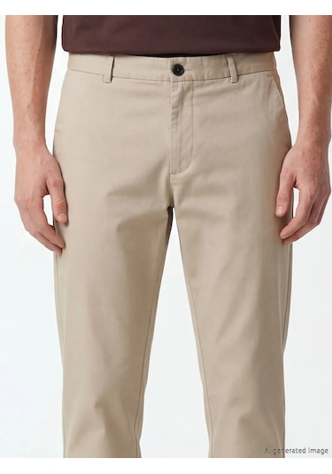 Lc Waikiki Gri Regular Fit Gabardin Erkek Pantolon