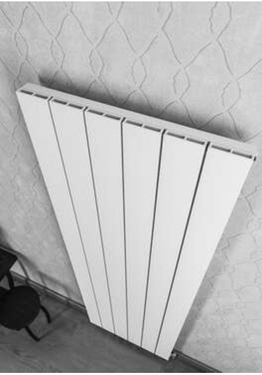 Warma Drama Dikey Alüminyum Radyatör 565x1800 Pütürlü Antrasit 7946