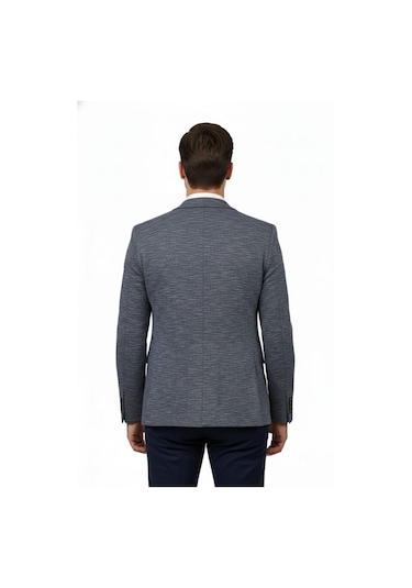 Suitmen Erkek Tek Spor Ceket Çift Yırtmaçlı Bgl-st04981 Lacivert