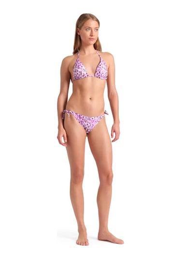Arena Water Print Kadın Pembe Yüzücü Bikini 007085601 Pembe