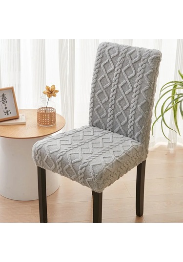 Vkemall Poliester Koltuk Kılıfı, 52x45 Cm, Açık Gri, Yıkanabilir, Çin Üretimi Gri