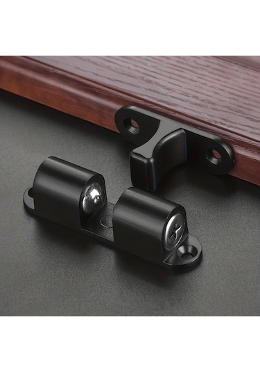 Xuweiwei Siyah Manyetik Kapı Tutucu - Sıkışma Önleyici, Ayarlanabilir Taban Koruyucu