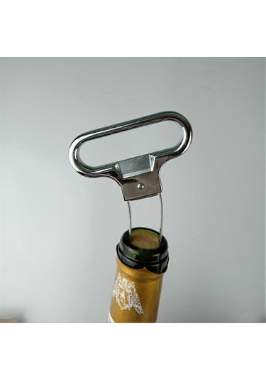 Vintage Kırmızı Şarap Tirbuşonu Bira Şişesi Açacağı Mutfak Aksesuarları Diğer