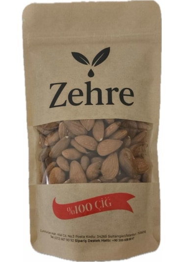 Zehre Çiğ Badem İçi 250 G