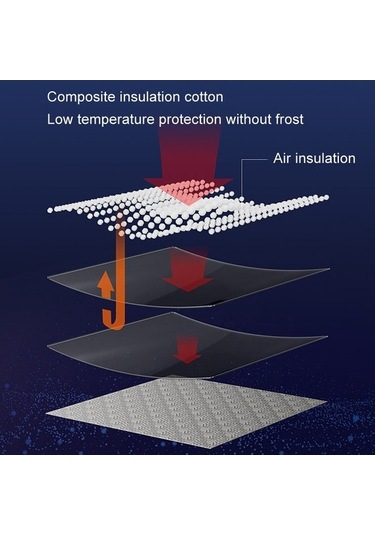 Tongxida Araba Kar Örtüsü - Anti-donma Don Örtüsü - Kış Kalın Araba Giysi - Tam Kapsama Stili