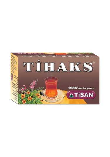 Tisan Tihaks Karışık Bitki Süzen Poşet Çay 6'lı 20 x 2.5 G
