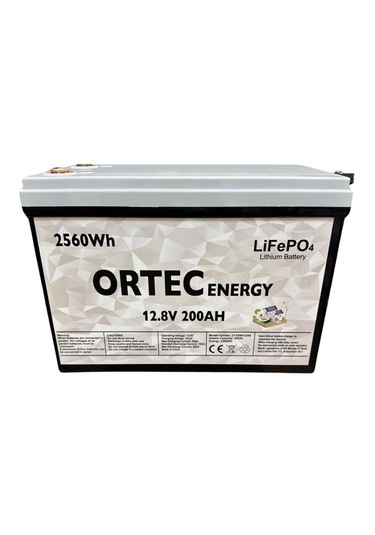Karavan İçin 12.8v 200 Amper Lityum Akü