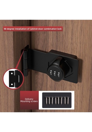 Besthome1 Suntek 3 Haneli Şifreli Kilit, Güvenlik Kilidi Dosya, Hızlı Açılabilir