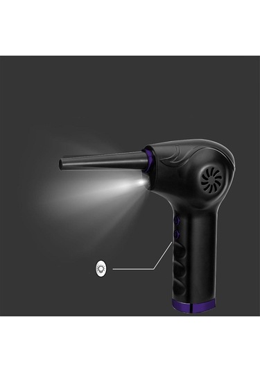 Suntek Taşınabilir Hava Üfleyici Toz El Klavyesi Yüksek Mor