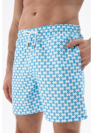 Arma Erkek Regular Fit Çok Renkli Mayo Deniz Şortu Y25525278001 Turkuaz