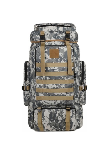 Büyük Kapasiteli Yürüyüş Sırt Çantası Açık Kamp Sırt,kamuflaj 4 Diğer Çok Renkli