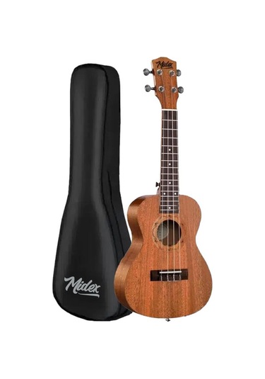 Midex SP-21MC Set Maun Soprano Ukulele (Softcase Tuner Capo Metod Nota Sticker Askı Pena)