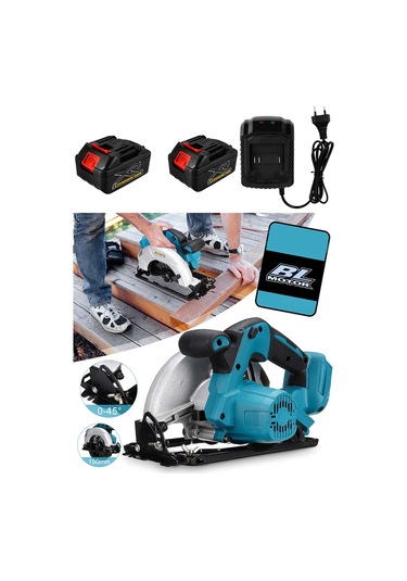 Staxx Power CS4810XR Kömürsüz Motor Çift Akülü Daire Testere