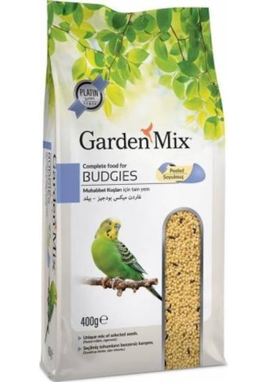 Gardenmix Platin Soyulmuş Muhabbet Kuş Yemi 400 G