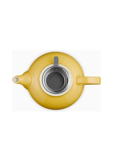 Le Creuset Paslanmaz Çelik Süzgeçli Seramik Çaydanlık, 1.3l Sarı