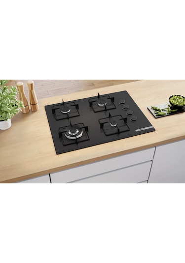 Bosch POH7C6P30O Sert Cam Ankastre Ocak