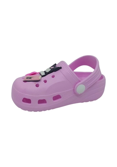 Zerhan Apella 310 Çocuk Pembe Beyaz Sabo Terlik Sandalet