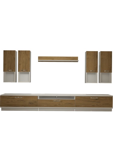 Decoraktiv Trendstyle 8da Mdf Tv Ünitesi Tv Sehpası Beyaz - Pera