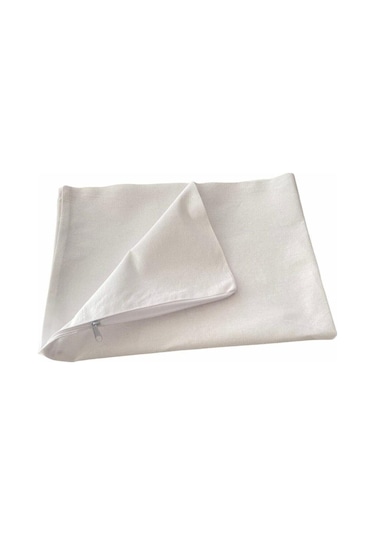 NİVEMESHOME BEYAZ FERMUARLI YASTIK KILIFI 50X70 CM