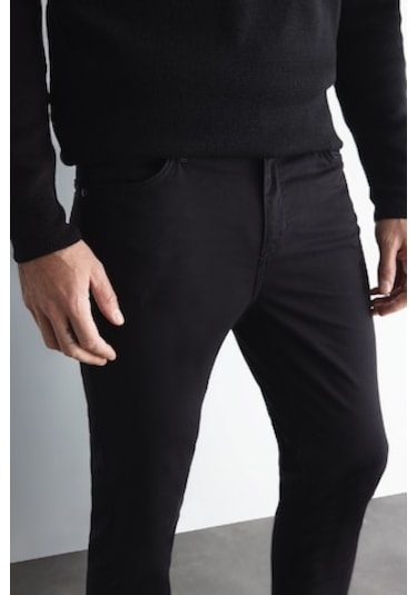 Defacto Chino Kanvas Pantolon Slim Fit Dar Kesim Pamuklu Esnek Dar Paça C9441AX24AUBK81 Defacto Chino Kanvas Pantolon Slim Fit Dar Kesim Pamuklu Esnek Dar Paça C9441AX24AUBK81