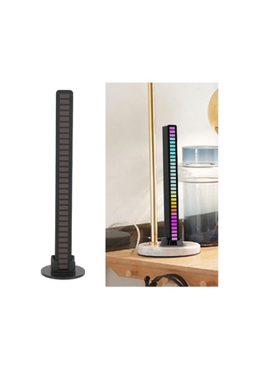 Fosenze Rgb Mikrofonlu Ritm Işığı, 18 Renk 8 Mod, Usb İle Çalışır, Araç/ofis Partisi Stüdyo Ambiyans Lambası Diğer