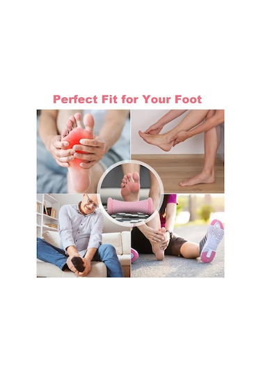 Ayak Masajı Masaj Silindiri Yoga Masaj Topu Plantar Fasya Rulo Çok Renkli