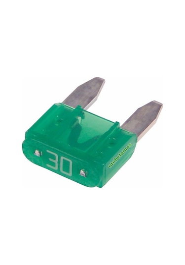 100 Adet 30 Amper Küçük Oto Bıçak Sigorta