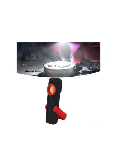 Hangfox Cob Led Tamir Işığı, 2 Renkli Isı, Manyetik Tutucu, Usb Şarjlı, Pil Seviyesi Gösterici, Dayanıklı Abs